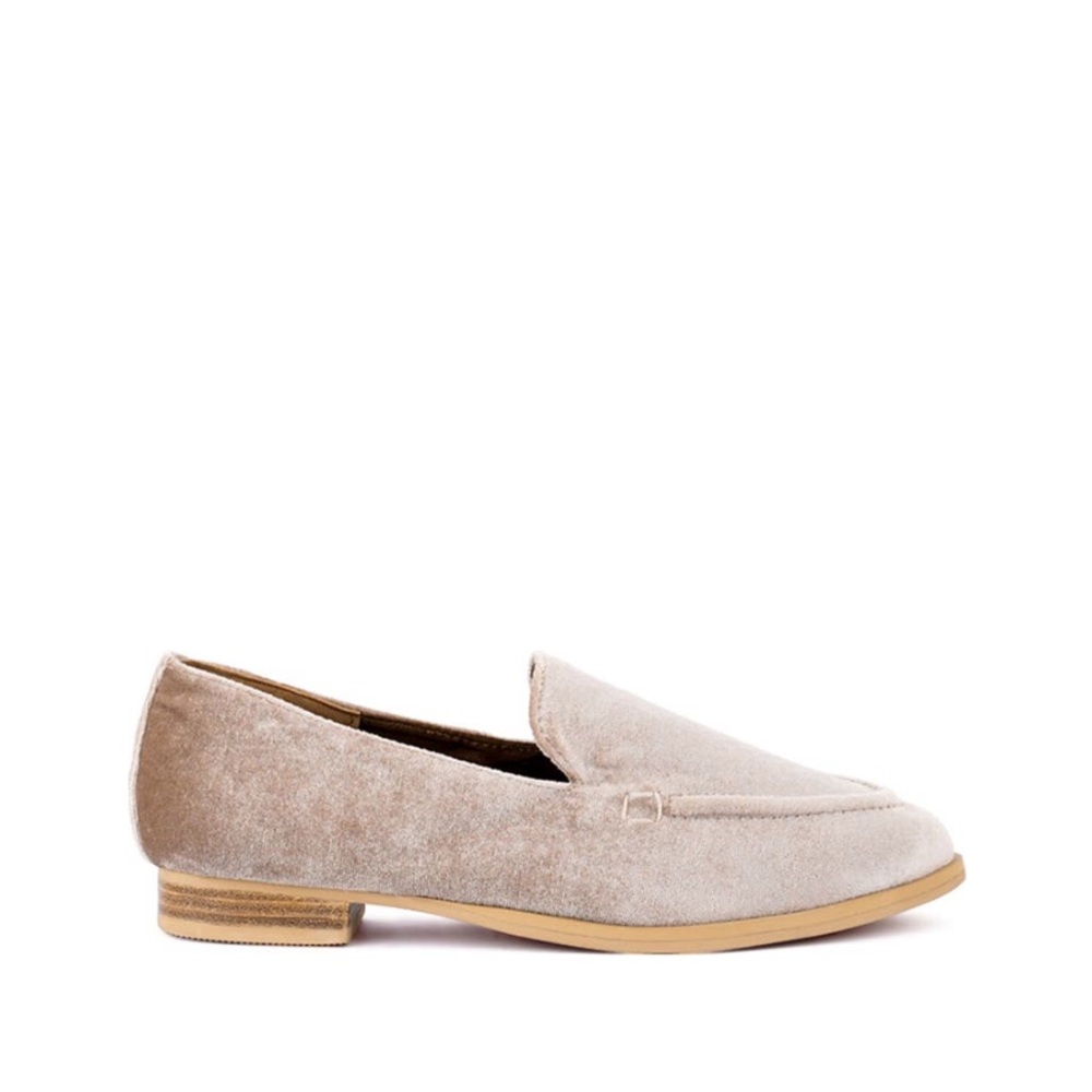 Rag & Co Taupe Luxe Lap Moc Toe Flat Women’s Size 10 Handcrafted - Picture 6 of 13